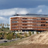 corten steel facade