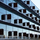 corten steel facade