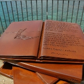 corten steel sculpture