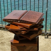 corten steel sculpture